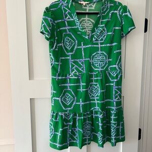 Jude Connally Green Dress Bamboo Design